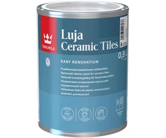 Keraminių plytelių dažai TIKKURILA LUJA CERAMIC TILES, pusiau matiniai, C bazė, 0,9 l