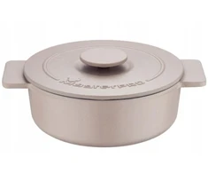 Ketaus, emaliuotas žemas puodas su dangčiu / MasterPro Eternal / 29cm 5,8L