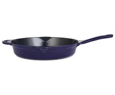 Apvali ketaus keptuvė Zyle, ZY1128BLFP, Ø28 cm, mėlyna
