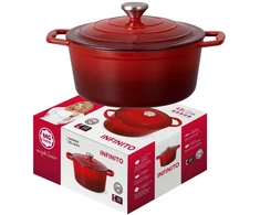 Skeppshult Ketaus puodas 4 L Emaliuotas katilas MG HOME Indukcinė dujinė orkaitė