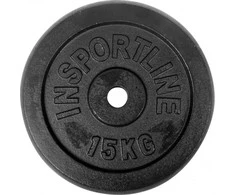 Ketaus svarmenų plokštė inSPORTline CastCzech 15 kg 30 mm