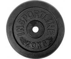 Ketaus svarmenų plokštė inSPORTline CastCzech 20 kg 30 mm
