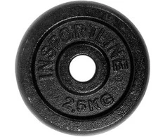 Ketaus svarmenų plokštelė inSPORTline CastCzech 2,5kg 30 mm