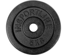 Ketaus svarmenų plokštelė inSPORTline CastCzech 5kg 30 mm