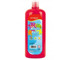 Keyroad akriliniai dažai 1000ml, raudoni