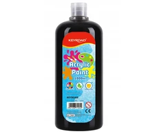 Keyroad Akrilo dažai 1000ml, juodi