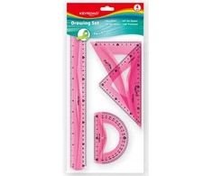 Keyroad Liniuočių rinkinys Flexible, 4 vnt.