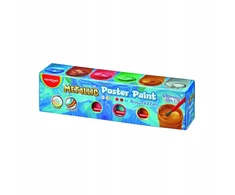 Keyroad Metallic Plakatų Dažai, 6x22ml, Su Teptuku
