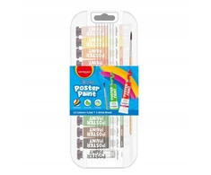 Pbs Connect Keyroad plakatų dažai 12x12ml, teptukas dovanų, dėžutėje