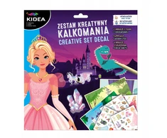 Kidea Creative Princess lipdukų rinkinys