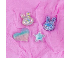 Kidea MAGNESY NA LODÓWKĘ TABLICĘ BUNNY KRÓLICZKI OZDOBNY DLA DZIECI