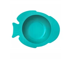 KIDodo silikoninis dubuo su siurbtuku AQUA Fish
