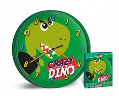 Kids Euroswan Laikrodis ścienny Dinozaur Žalias 25 cm