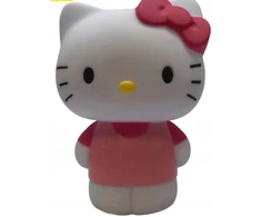 Kids Euroswan LAMPA Lampka nocna LED Duża 3D figurka HELLO KITTY kotek