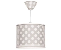 Pakabinamas šviestuvas Kids Lampa sufitowa zwis 61002E groszki grochy kropy