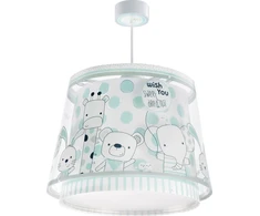 Pakabinamas šviestuvas Kids Lampa wisząca zwis sufitowa FRIENDS 80122 zwierzat