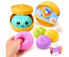KidsGifts Gniotek Anti-stresinis kukulis Squishy Dumpling Sensorinis žaislinis kukulis