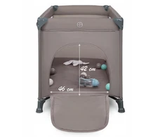 KIDWELL BLISSY BASIC BEIGE VIENO LYGIO sulankstoma kelioninė lovelė