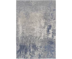 Kilimas CREYA CHLOE, 150 x 80 cm, mėlynos sp., 100% perdirbto poliesterio