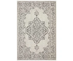 Kilimas CREYA CHLOE, 150 x 80 cm, rudos sp., 100% perdirbto poliesterio