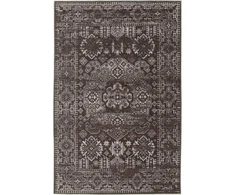 Kilimas CREYA CHLOE, 150 x 80 cm, rudos sp., 100% perdirbto poliesterio