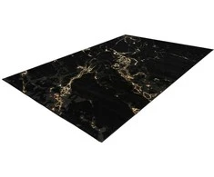 Kilimas CREYA ELLE, 230 x 160 cm, juodos sp., 100% perdirbto poliesterio
