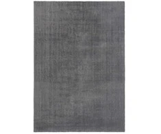 Kilimas CREYA FEEL, 150 x 80 cm, t. pilkos sp., 100% poliesterio