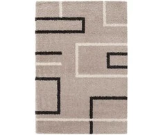 Kilimas CREYA GIPSY, 230 x 160 cm, rusvos sp., 100% perdirbto poliesterio