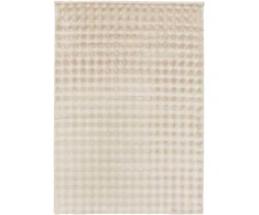 Kilimas CREYA LOP3D, 170 x 120 cm, kreminės sp., 100% poliesterio