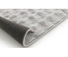 Kilimas CREYA LOP3D, 170 x 120 cm, pilkos sp., 100% poliesterio
