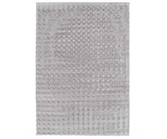 Kilimas CREYA LOP3D, 170 x 120 cm, pilkos sp., 100% poliesterio