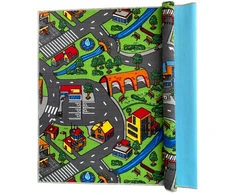 KILIMAS PILKA SPALVA VAIKŲ GATVĖS MIESTAS 200x300