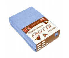 Kilpinė paklodė su elastine juostele 160x200 mėlyna 028 storis 200g/m2 KARO