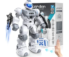 Kinderini INTELIGENTS RC ROBOTAS, VALDOMAS NUOTOLINIU PROGRAMAVIMU GESTIMIS