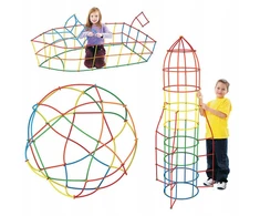 Kinderplay XXL KONSTRUKCINIŲ ŠIAUDŲ KONSTRUKCINIŲ ŠIAUDŲ KONSTRUKCINIŲ LAIDŲ KALULAI VAIKAMS 800