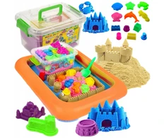 Kinetic Sand 5KG smėlio dėžės baseino formų rinkinys XXXL PASIRINKITE SPALVAS