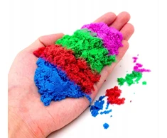 KINETINIS MAGIŠKAS SMĖLIS 1KG SANDLINE COLORS PLASTIKOS REIKMENYS, JŪSŲ PASIRINKITE