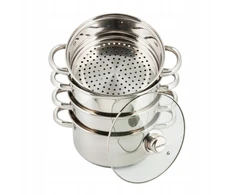 King Hoff GARINIMO PUODAS GARINIMO RINKINYS 5EL 18CM INDUKCINĖS DUJOS