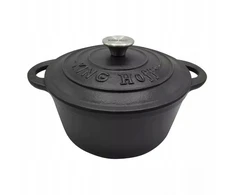 King Hoff KETUS PUODAS 22cm 2,4L APVALUS EEMALINĖ INDUKCINĖ DUJINĖ KROSTELĖ