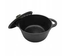 King Hoff KETUS PUODAS 22cm 2,4L APVALUS EEMALINĖ INDUKCINĖ DUJINĖ KROSTELĖ
