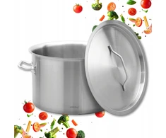 Garnek Puodas Gastronorm puodas, nerūdijantis plienas, skersmuo 32cm, 17l, kinghoff, kh-2023