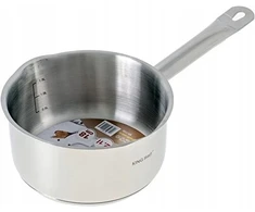 King Hoff SAUGUS NERŪDijantis PLIENAS 18 cm 2,1 l Puodas SU Snapeliu Indukcinis puodas
