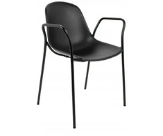 King Home RESOL ARM kėdė, juoda