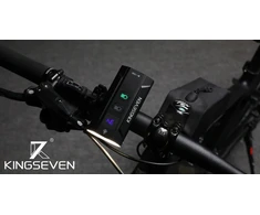 KINGSEVEN Galinga BIKE lempa LED lemputė priekinis + galinis 1200lm žibintuvėlis 5200mAh BIKE