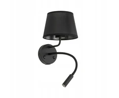 Kinkiet do czytania su USB MAJA Juodas 10203 TK Lighting