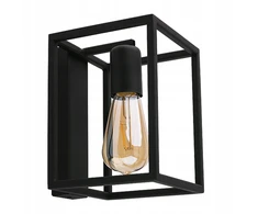 Sieninis šviestuvas KINKIET LAMPA ŚCIENNA NOWODVORSKI CRATE Juoda 9046