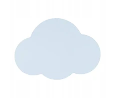 Sieninis šviestuvas KINKIET LAMPA ŚCIENNA TK LIGHTING CLOUD 4966 CHMURKA mėlyna DLA CHŁOPCA