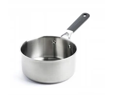 KitchenAid Classic puodas mažas 16 cm 1,5 l nerūdijančio plieno indukcinis puodas