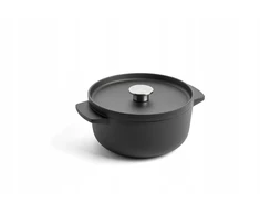 KitchenAid Ketaus ketaus puodas 22cm 3,3l matinis juodas virimui