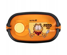 Kite Garfield 900 ml maisto dėžutė su stalo įrankiais